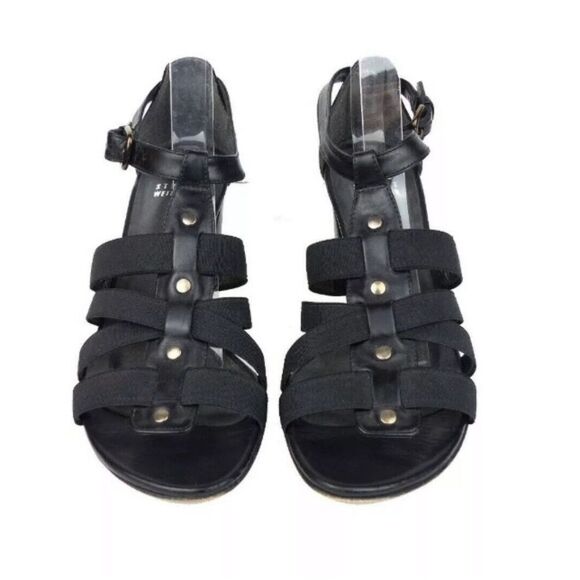 Weitzman Gladiator Elastic Strappy Sandals 7.5M - Picture 8 of 11